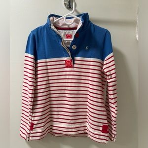 Joules Striped Sweatshirt Top
